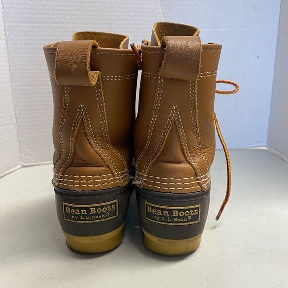 BEAN BOOTS BY L.L. BEAN Women’s Size 6M Brown Tan Lace Up  212880 - Picture 10 of 12